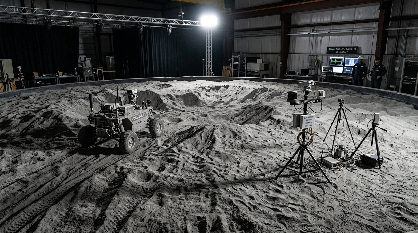 Lunar Regolith Simulant Testbed